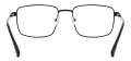 Classic Square Metal Eyeglasses