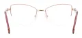 Women Square Half Rim Glasses