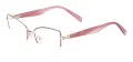 Women Square Half Rim Glasses