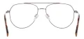Retro Double Bridge Aviator Glasses