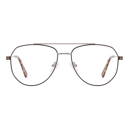 Retro Double Bridge Aviator Glasses