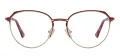 Vintage Oval Metal Glasses