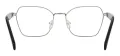 Vintage Geometric Metal Glasses