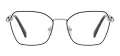 Vintage Geometric Metal Glasses