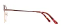 Geometric Fashion Metal Glasses