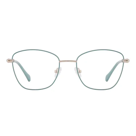 Oval Metal Eyeglasses Frames