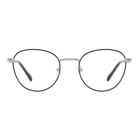 Oval Full Rim Metal Glasses