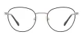 Oval Full Rim Metal Glasses