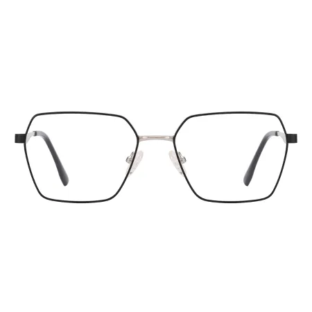 Geometric Full Rim Eyeglasses Frame