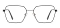 Geometric Full Rim Eyeglasses Frame