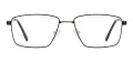 Metal Rectangular Eyeglasses