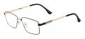 Metal Rectangular Eyeglasses