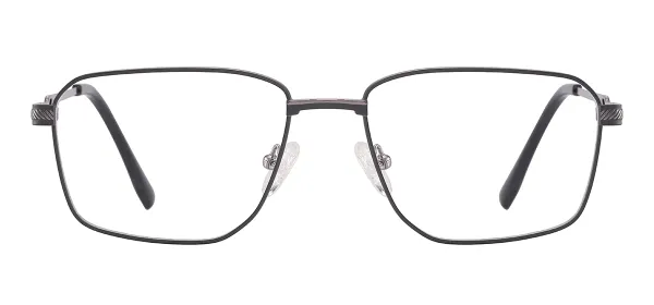 Full Rim Metal Spectacles (Gray)