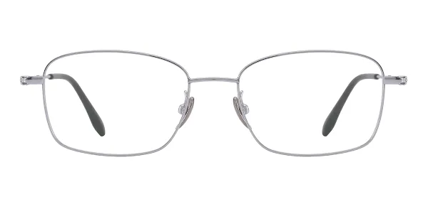 Full Rim Titanium Eyeglasses (Silver)