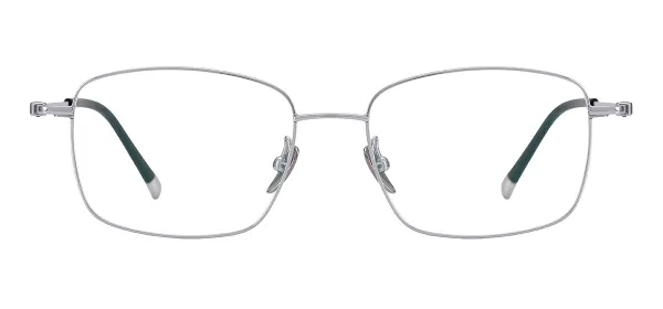 Full Rim Titanium Glasses (Silver)