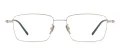 Rectangle Titanium Spectacles 