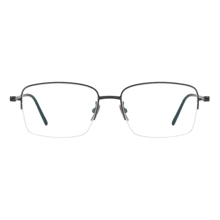 Half Rim Titanium Eyeglasses