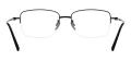 Half Rim Titanium Eyeglasses