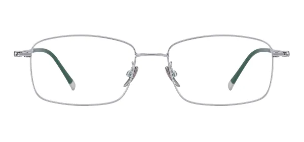 Men Lightweight Eyeglasses (Silver)