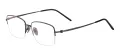 Half Rim Titanium Eyeglasses