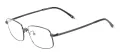 Men Metal Rectangle Eyeglasses 