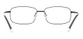 Men Metal Rectangle Eyeglasses 