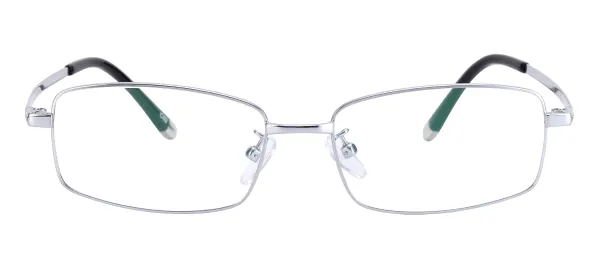 Metal Full Frame Spectacles  - Silver