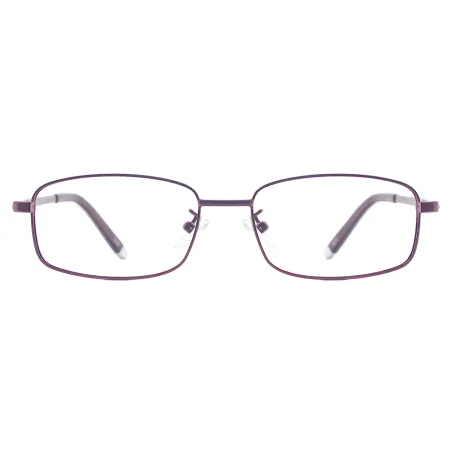Women Metal Rectangle Eyeglasses