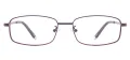 Women Metal Rectangle Eyeglasses