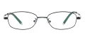 Metal Oval Eyewear 
