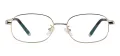 Metal Oval Eyeglasses