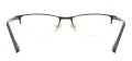 Metal Half Rim Glasses Frame