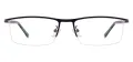 Brow Line Men Eyeglasses Frames