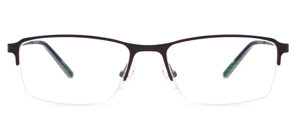 Men Rectangle Spectacles - Brown