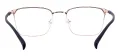Square Metal Spectacles