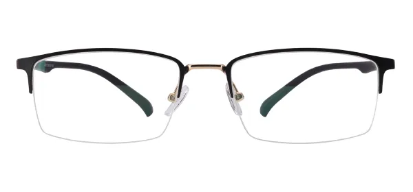 Rectangular Men Frame - Gold