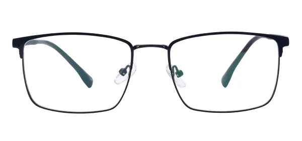 Men Metal Glasses - Black