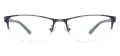 Men Rectangle Metal Spectacles