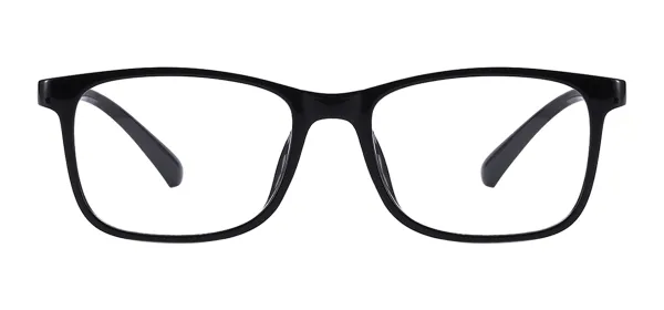 TR90 Square Eyewear Frames - Black