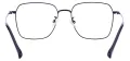 Square Metal Spectacles