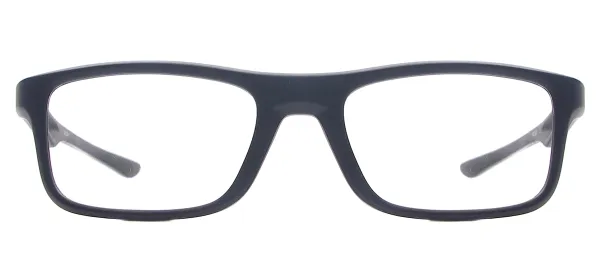 Men Rectangular Sports Eyewear - Black