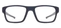 Men Square Sports Eyeglasses