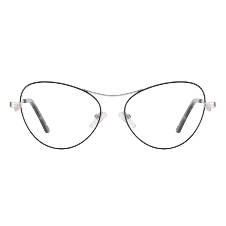 Metal Cat Eye Full Rim Glasses