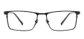 Full Rim Titanium Rectangle Eyeglasses Frame