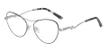 Metal Cat Eye Full Rim Glasses
