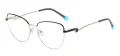 Cat Eye Metal Eyeglasses
