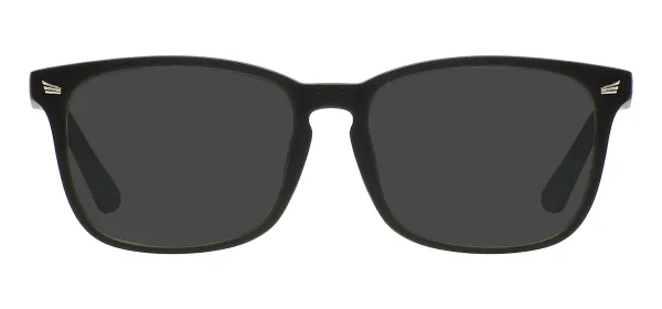Rectangular TR90 Polarized Sungalsses - Black
