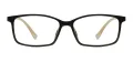 Large Rectangular Glasses