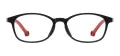 Oval Colorful Children Spectacles