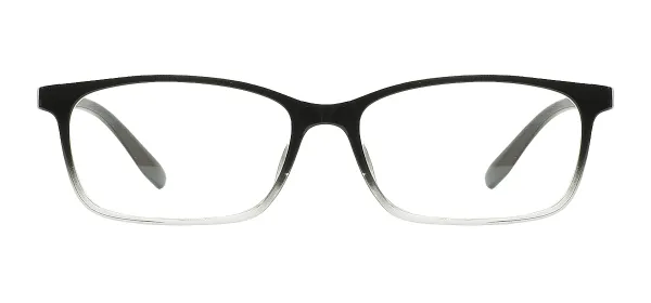 Lightweight Clear Glasses Frame - Black Transparency